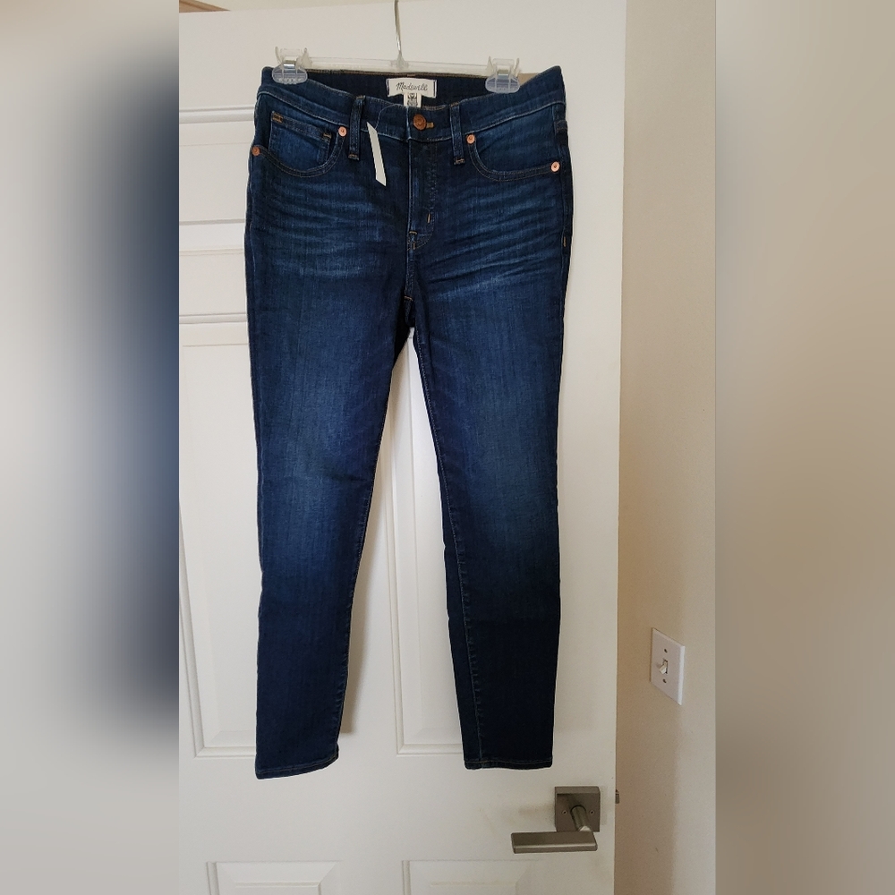NWT Madewell Skinny Jeans SZ 27 Petite